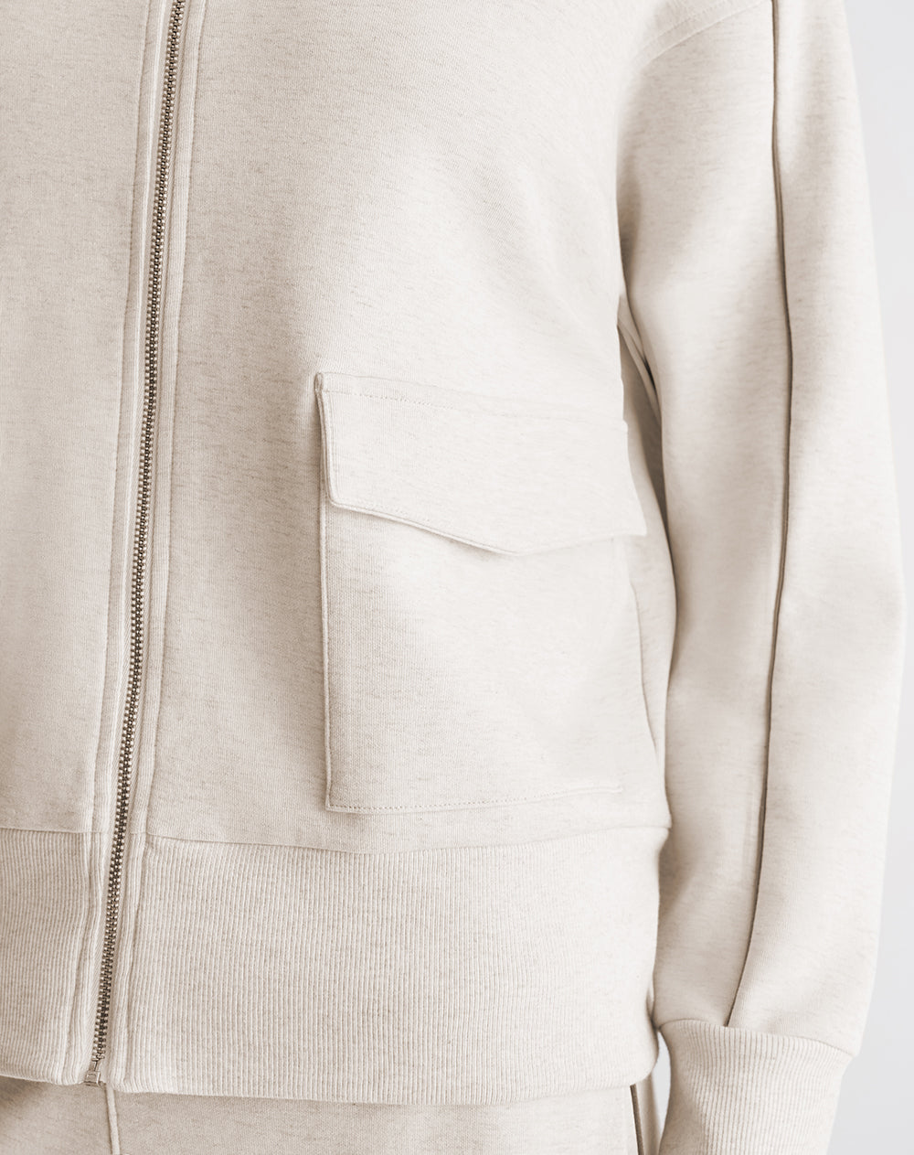 Chaqueta oversize habana mujer