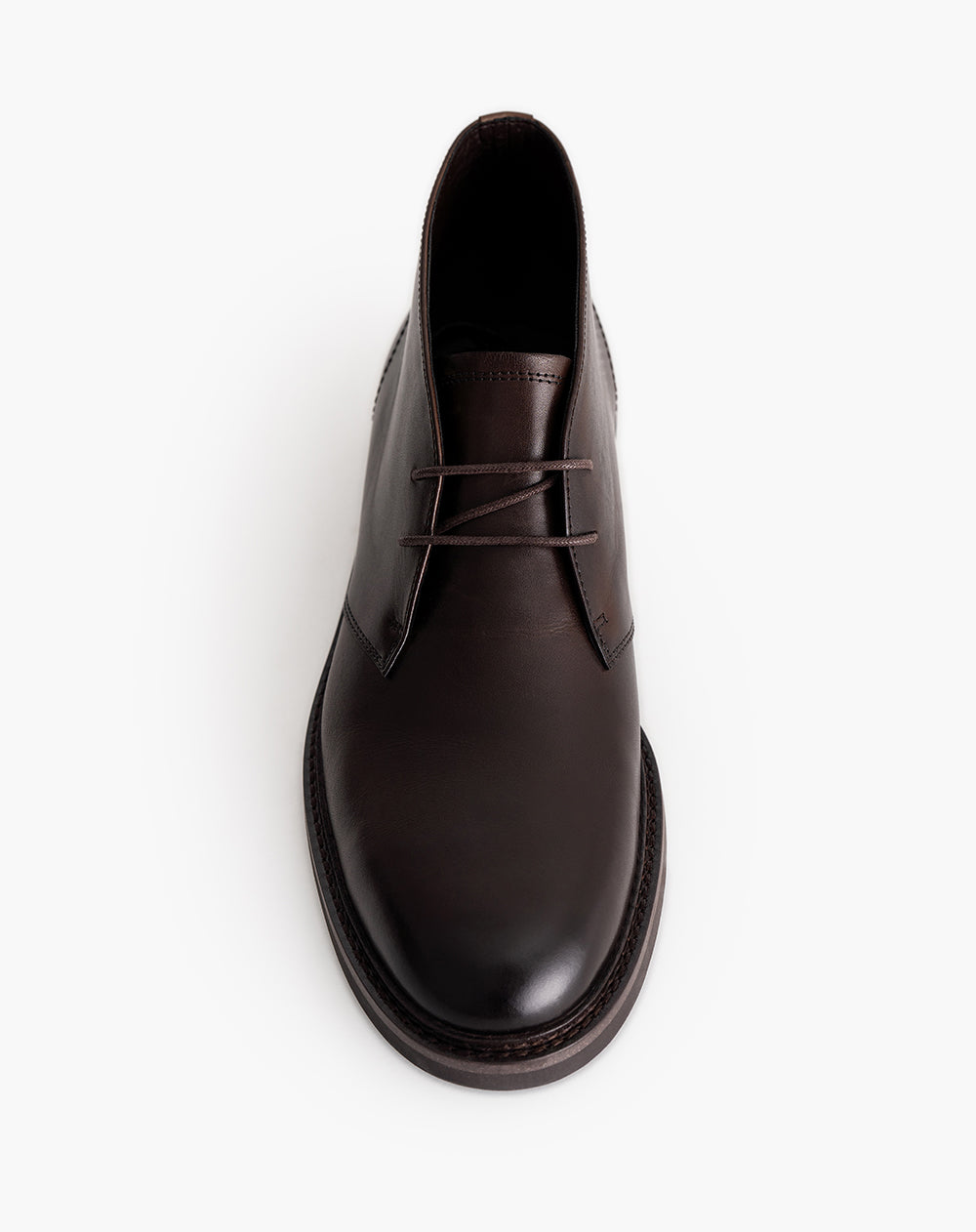 Botas en cuero café hombre
