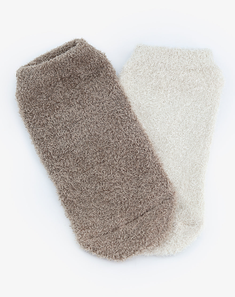 Medias mujer tobillera corta calentadoras pack x2 surtido