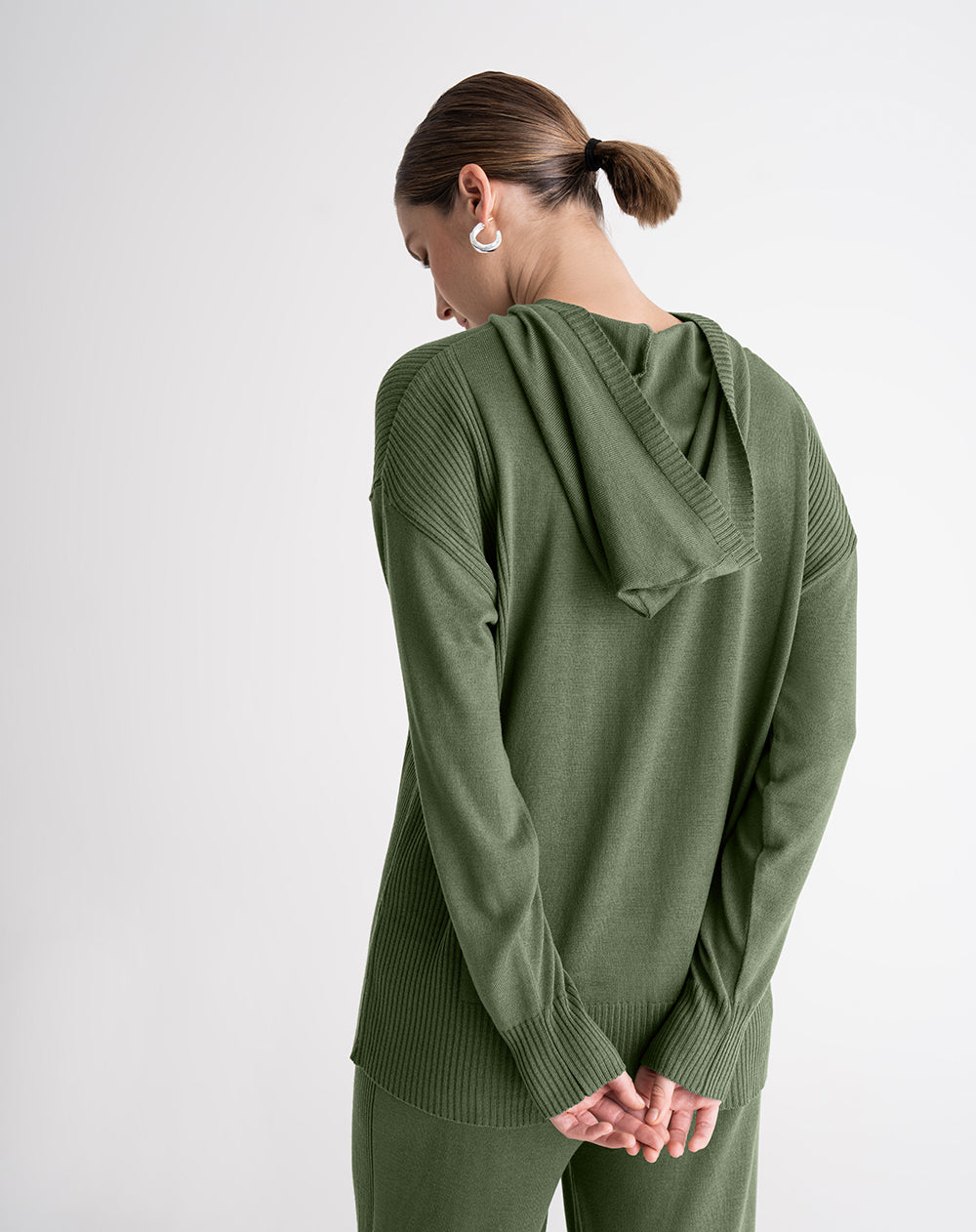 Buzo relaxed fit verde