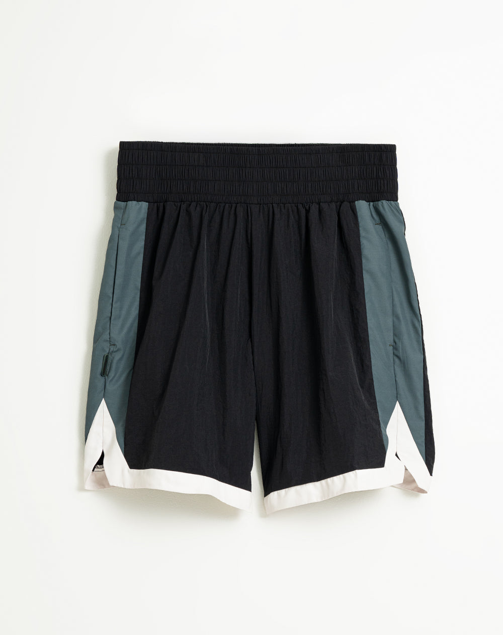 Short pantaloneta negro bloques