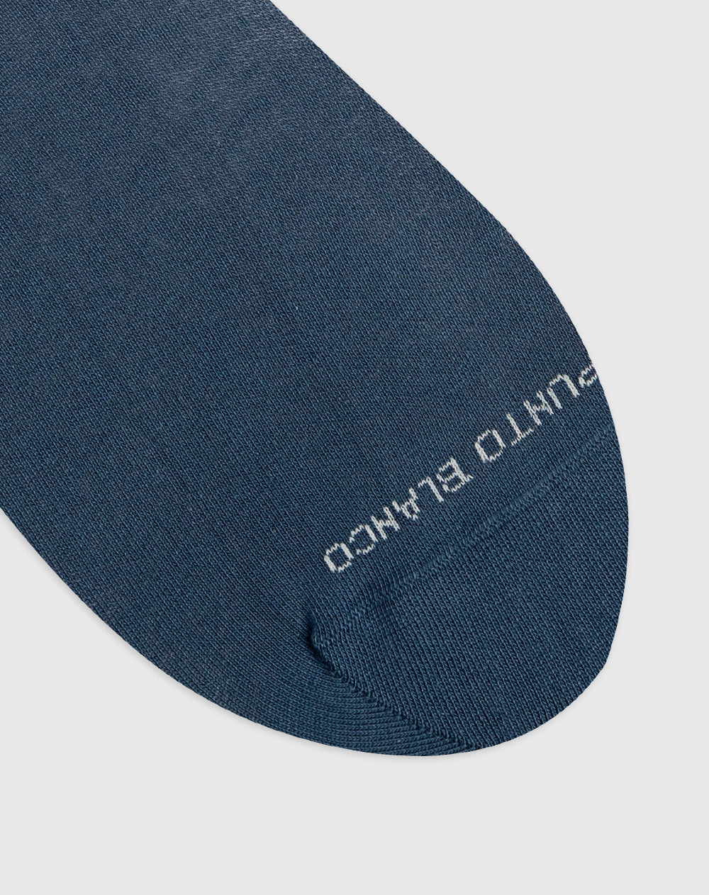 Medias hombre largas en algodón azules rombos