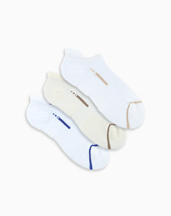 3 pares de medias tobilleras surtido