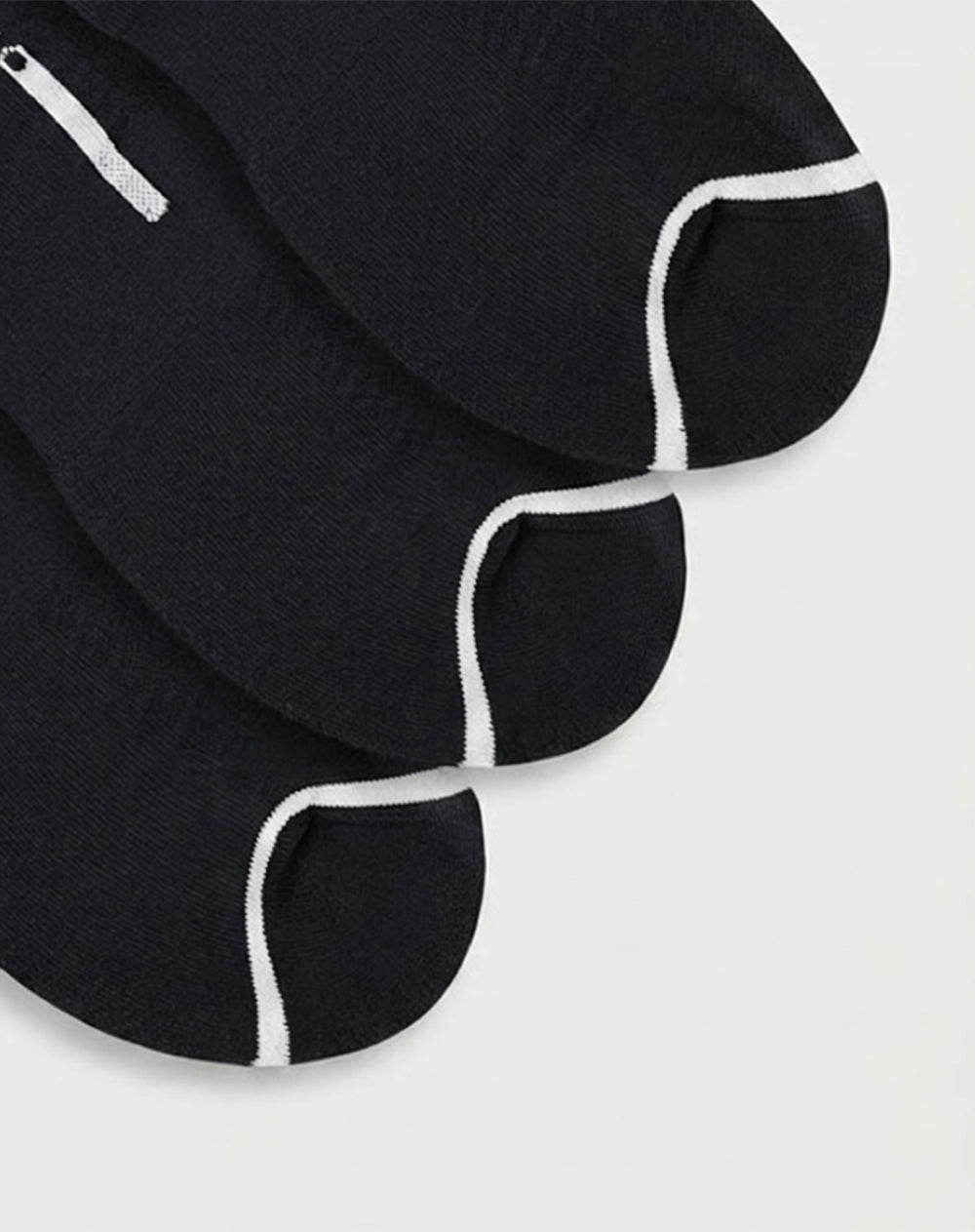 Medias deportivas hombre tobillera corta algodón pack x3 surtido