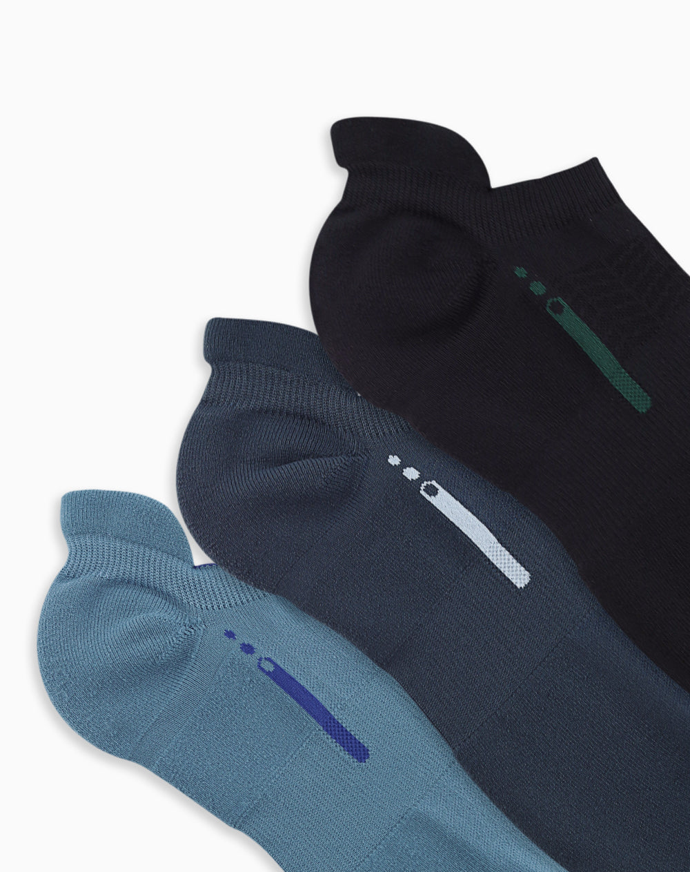 3 pares de medias tobilleras surtido