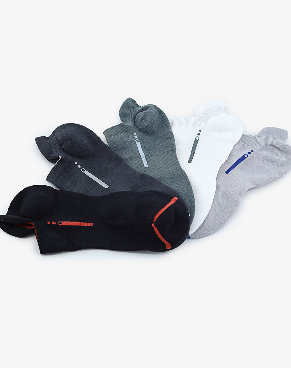 5 pares de medias tobilleras surtido