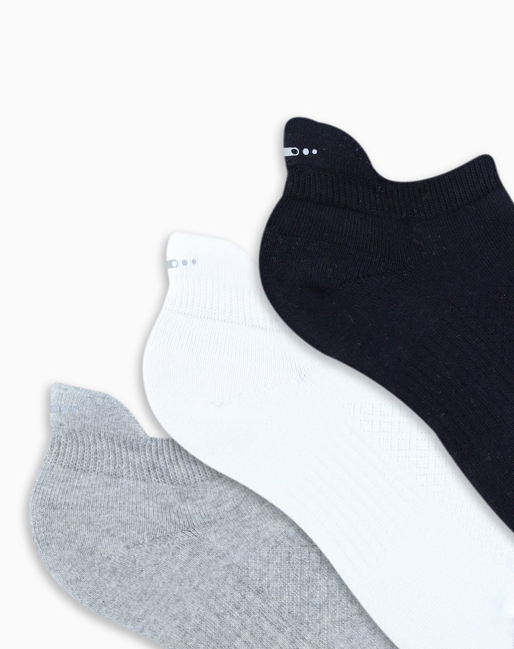 Medias deportivas unisex tobillera corta pack x3 surtido