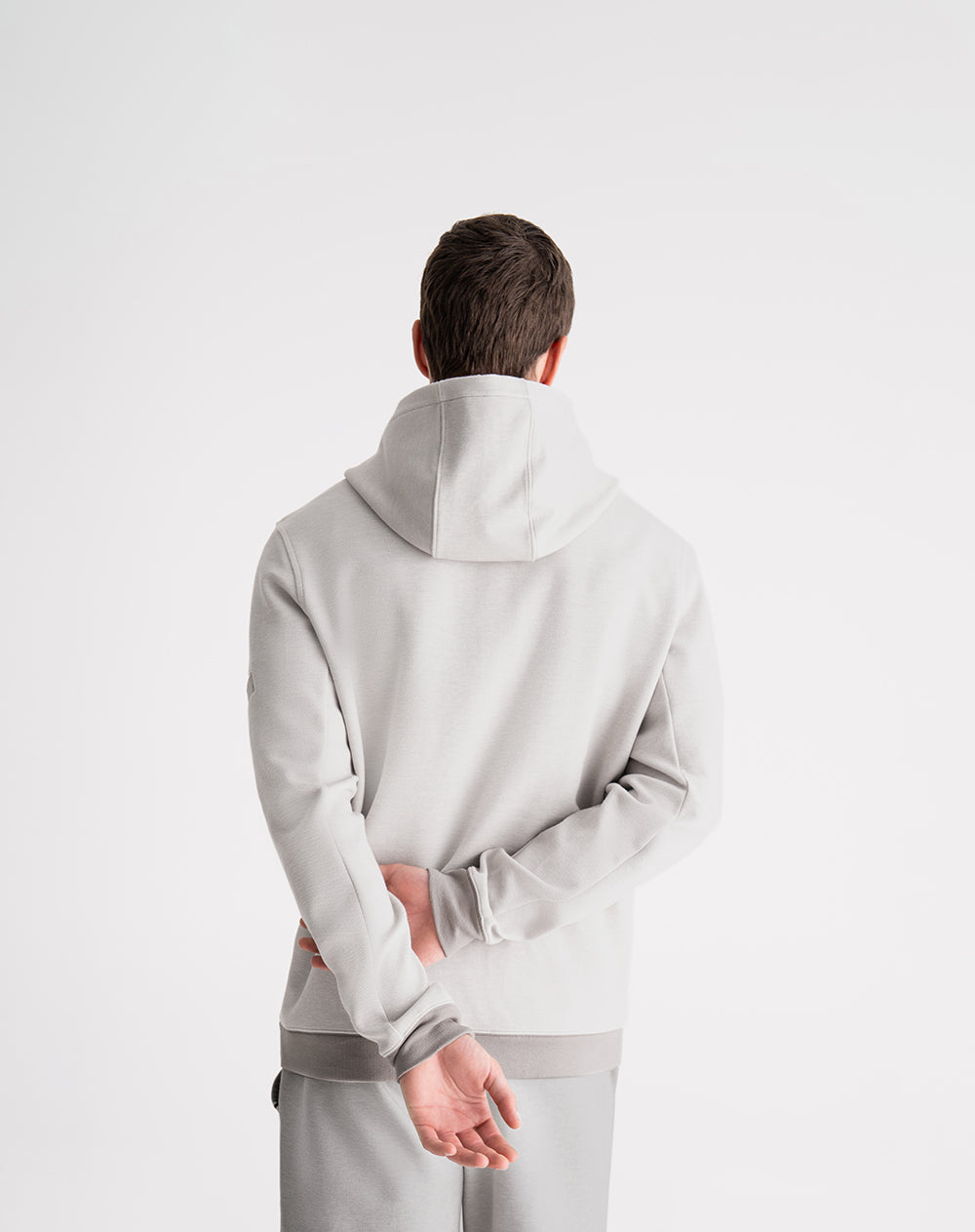 Buzo regular fit taupe