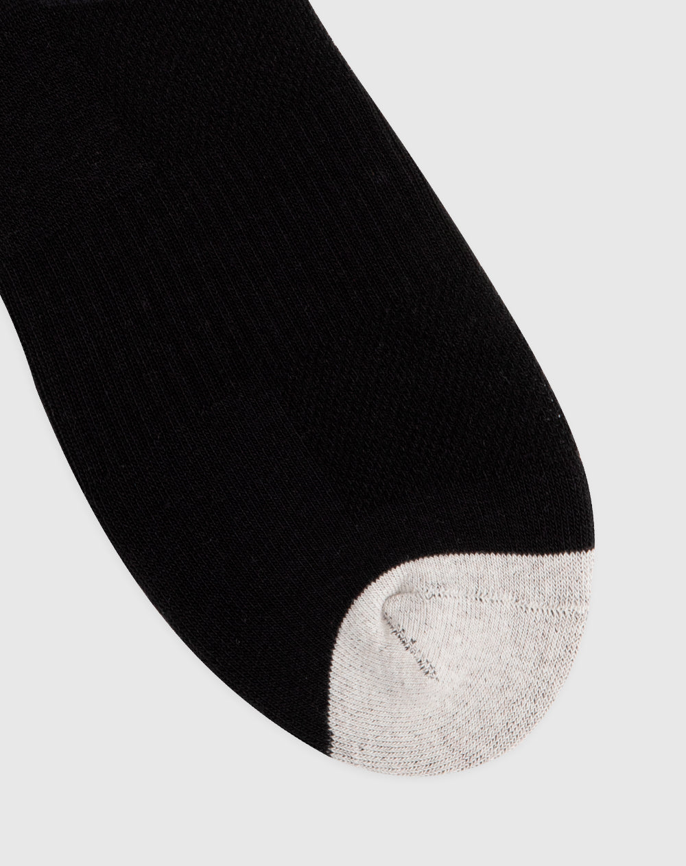 Medias deportivas para mujer tobilleras cortas acolchadas pack x2unds negras