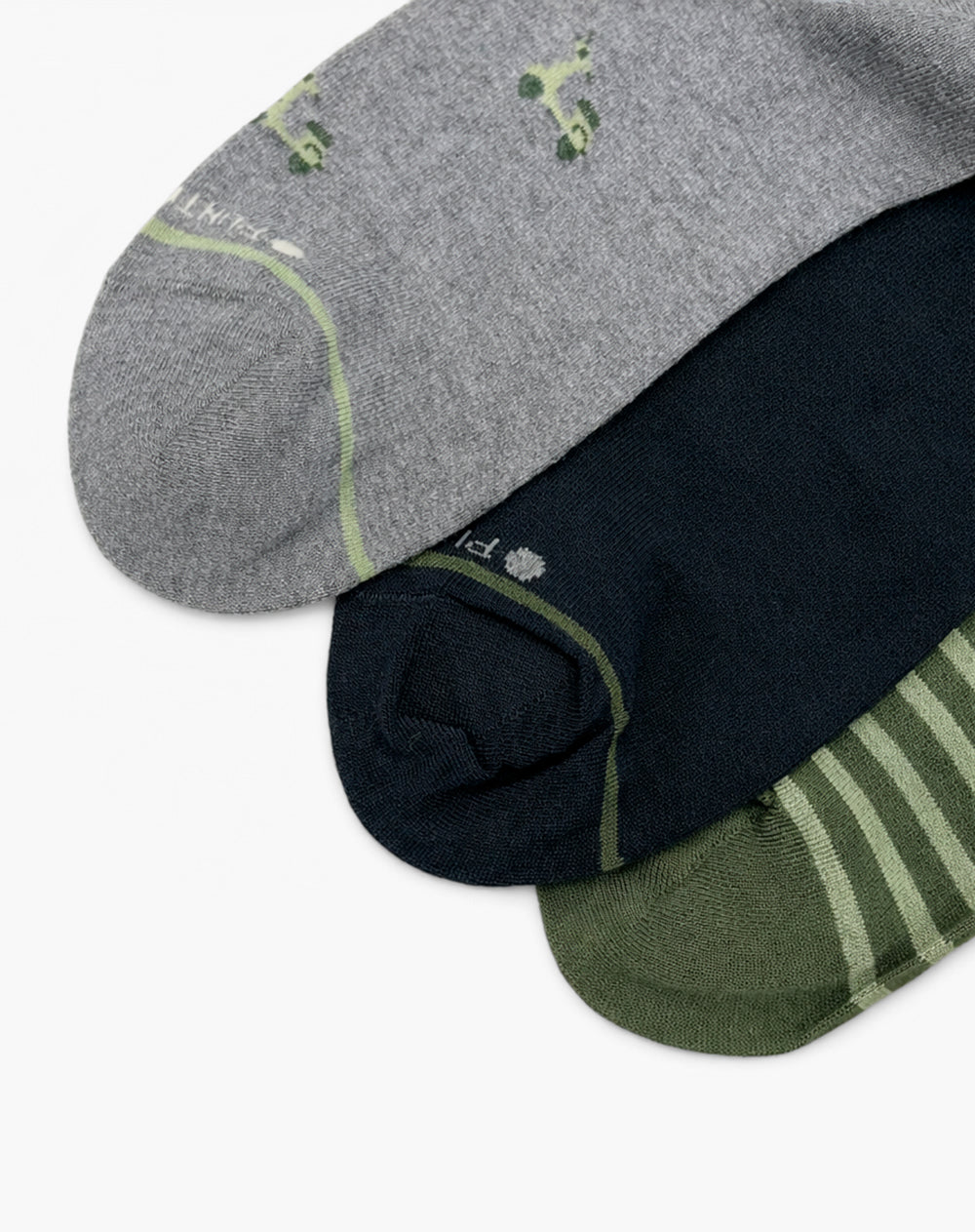 3 pares de medias largas surtido