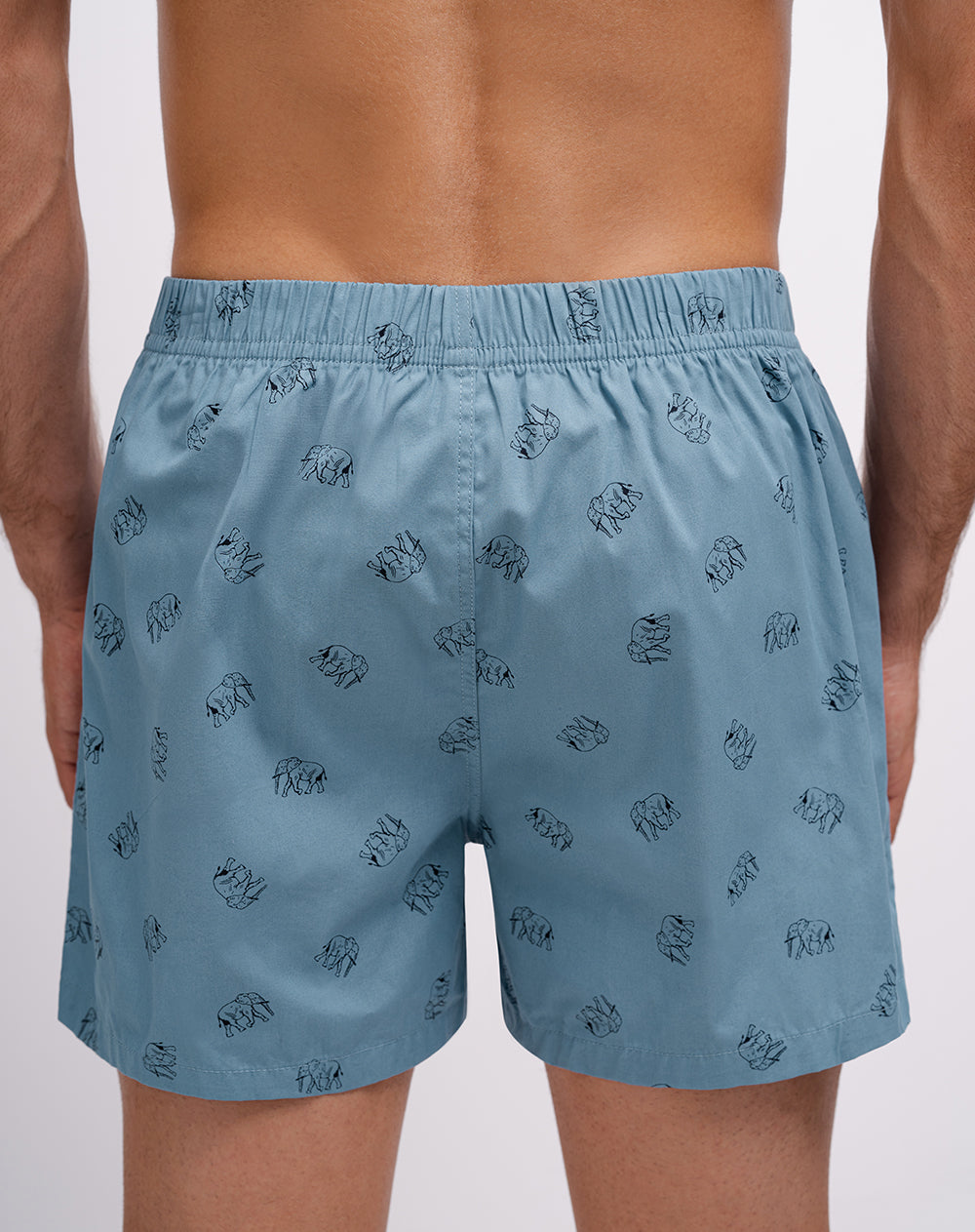 Bóxer medio algodón amplio x2unds surtido