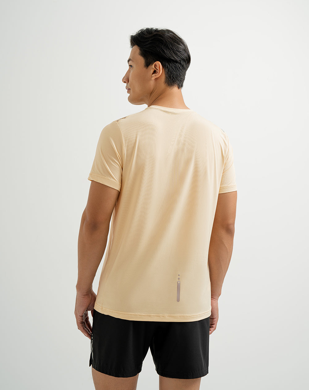 Camiseta deportiva  hombre fibra biodegradable amarilla