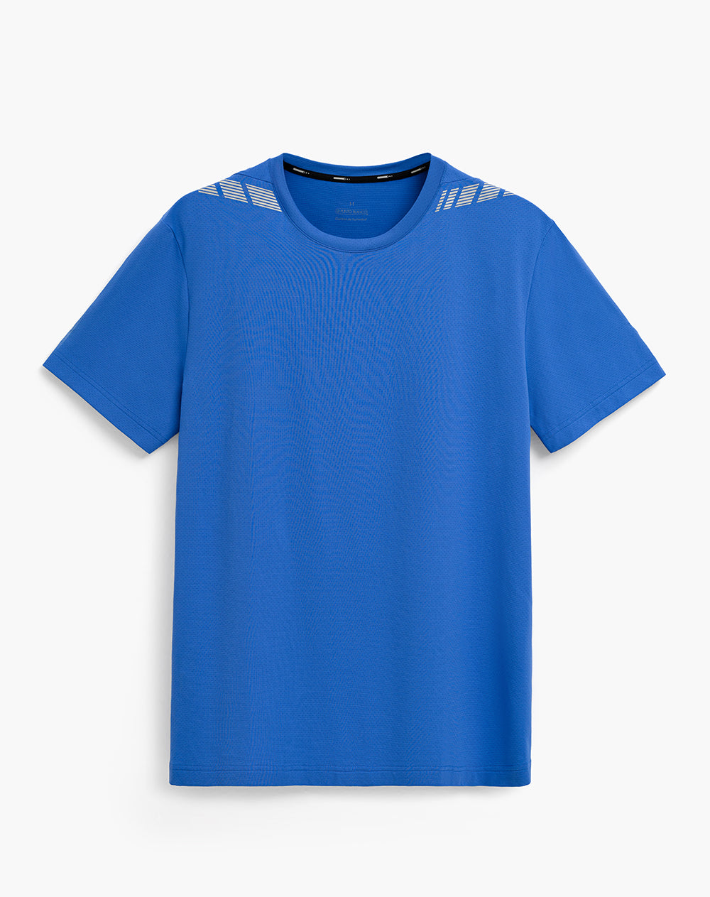 Camiseta deportiva control humedad azul hombre