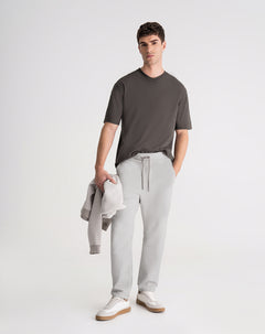 Jogger en algodón regular gris hombre
