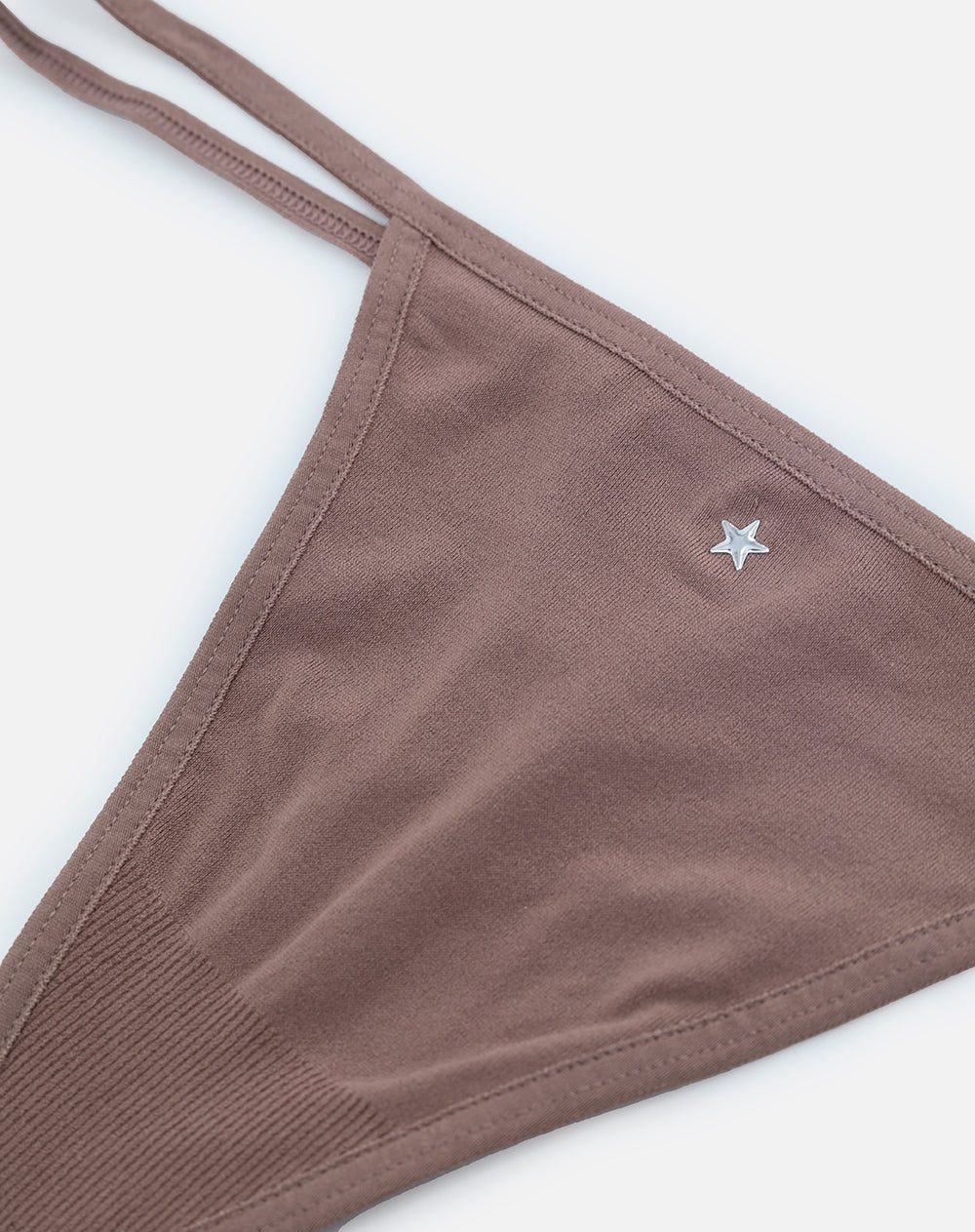 Panty tipo tanga seamless café