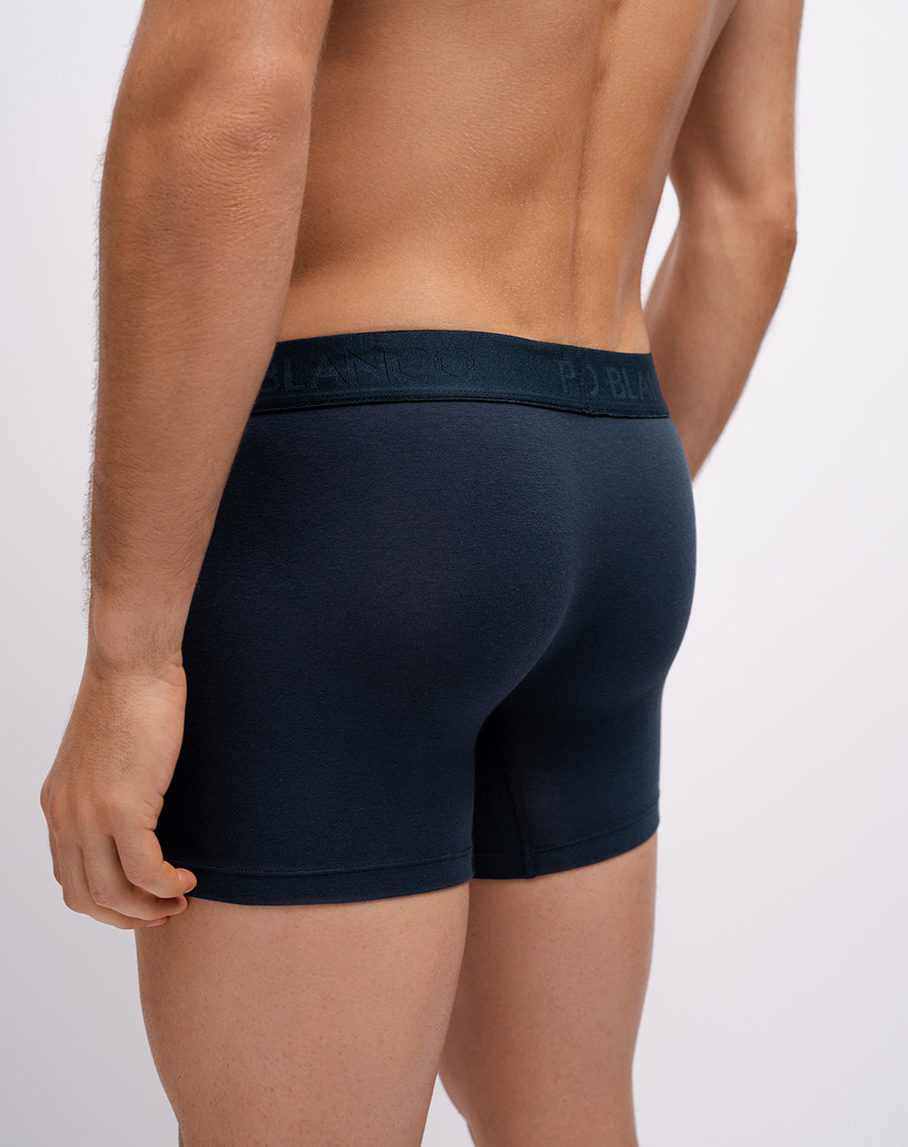 Bóxer medio panel amplio x4unds surtido