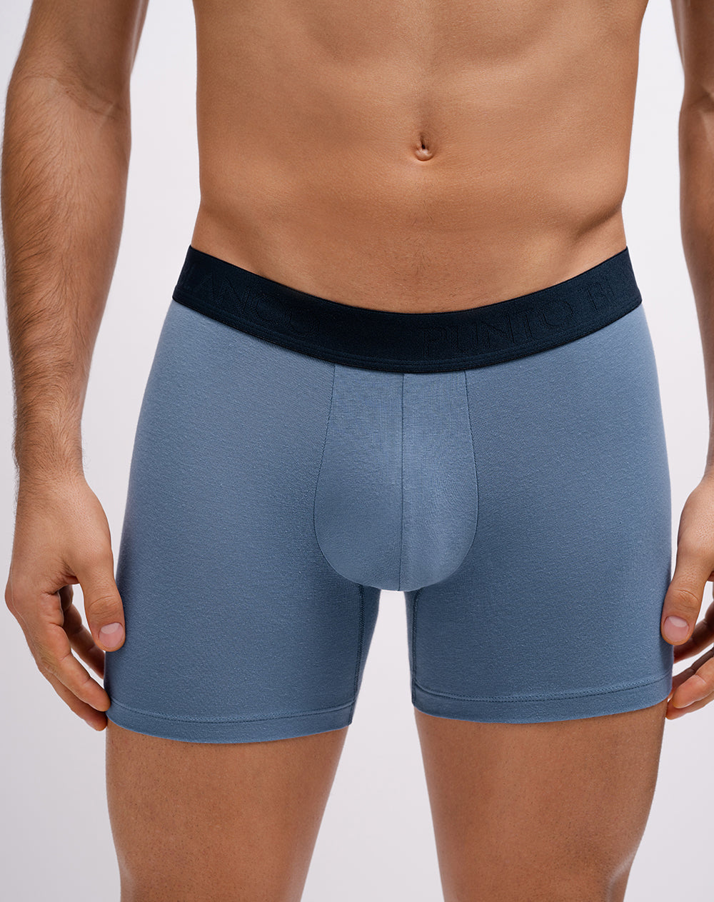 Bóxer medio panel amplio x4unds surtido