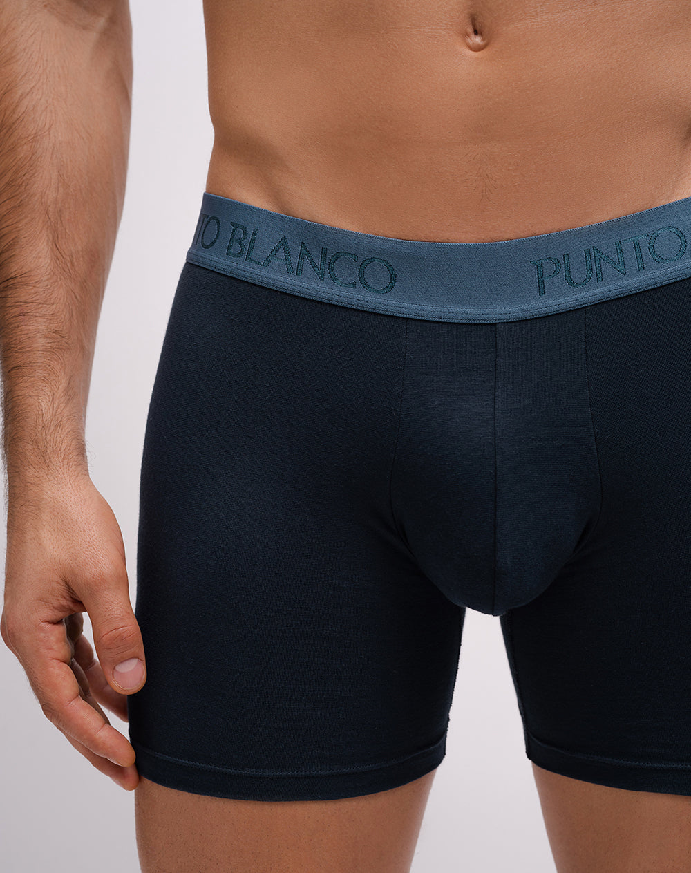 Bóxer medio panel amplio x4unds surtido