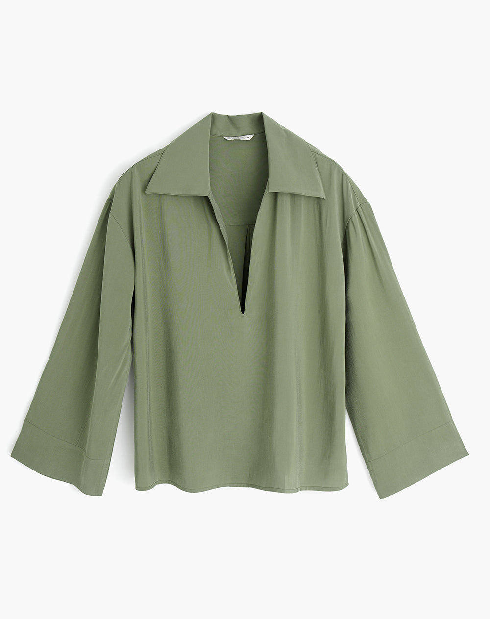 Camisa manga larga oversize algodón  Ana Beliza