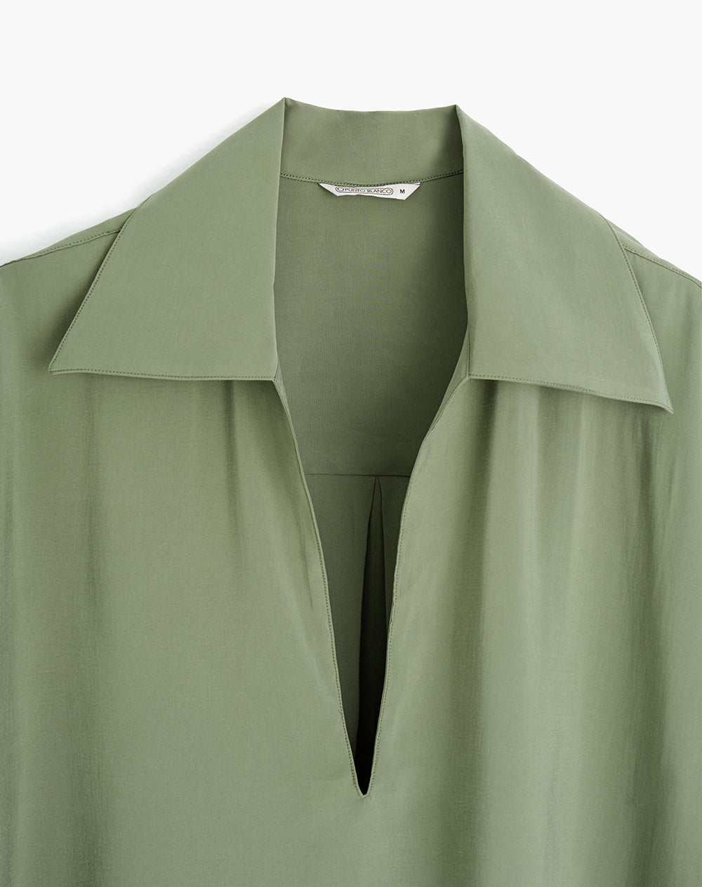 Camisa manga larga oversize algodón  Ana Beliza