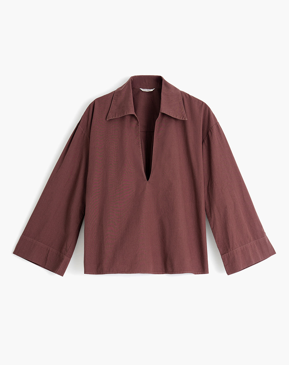 Camisa manga larga oversize algodón  Ana Beliza