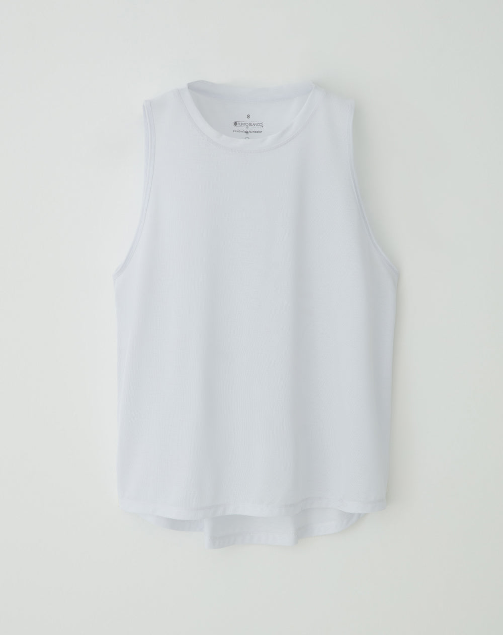 Camibuzo deportivo  hombre control humedad blanco