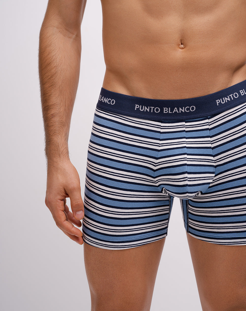 Bóxer corto panel amplio x3unds surtido