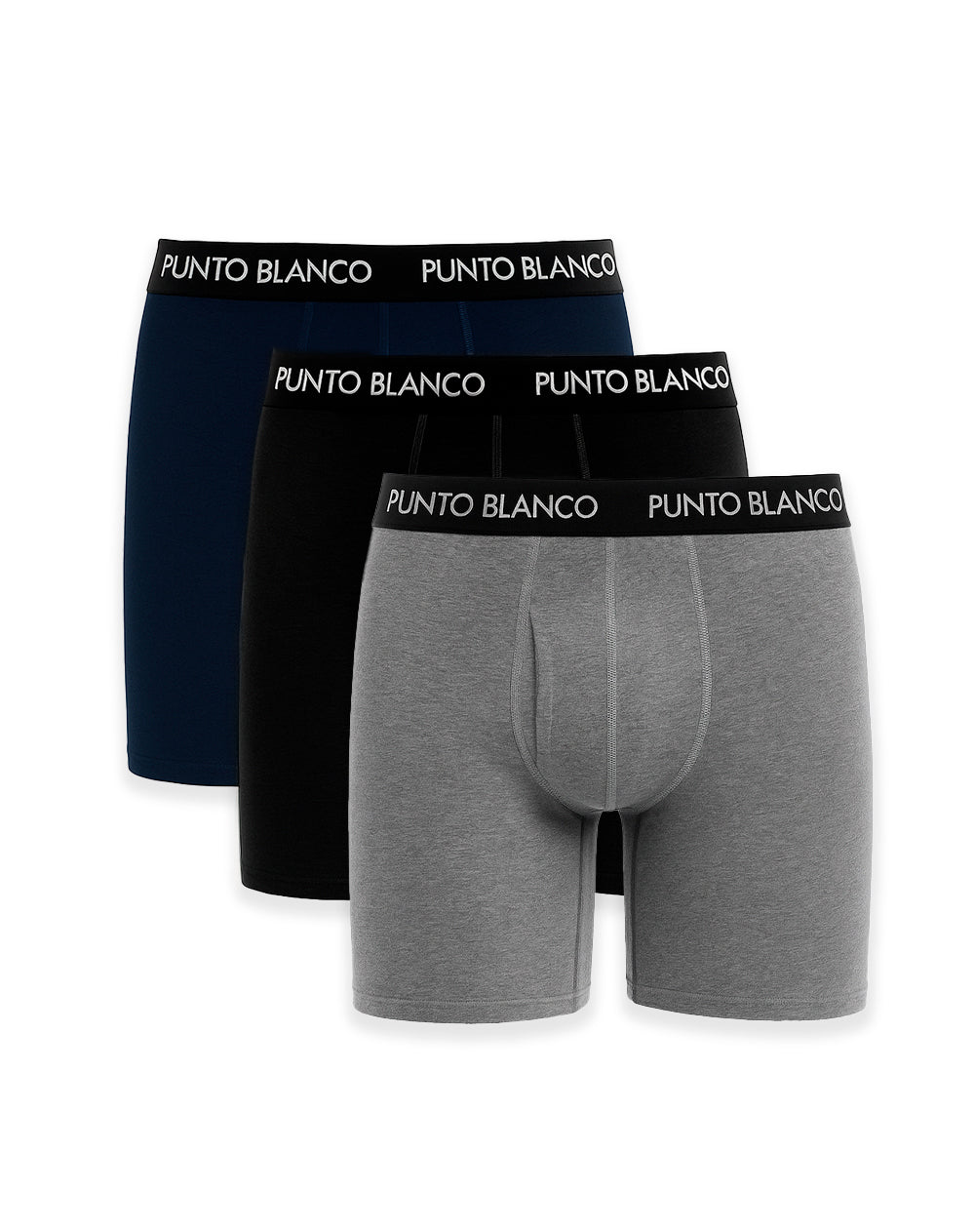 Bóxer deportivo largo microfibra x3unds surtido
