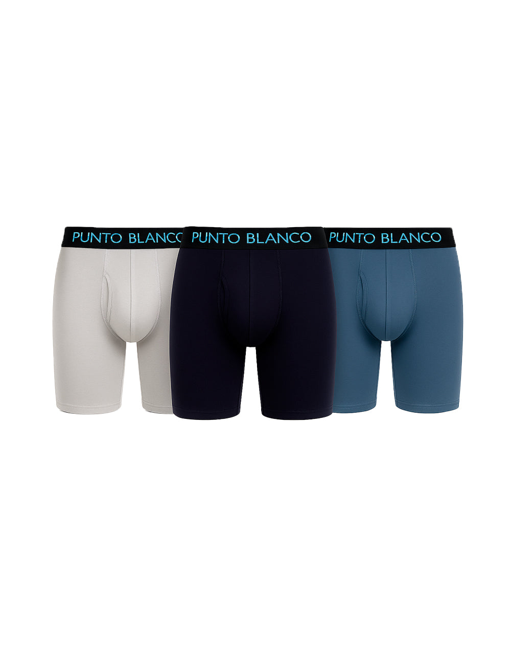 Bóxer deportivo largo microfibra x3unds surtido