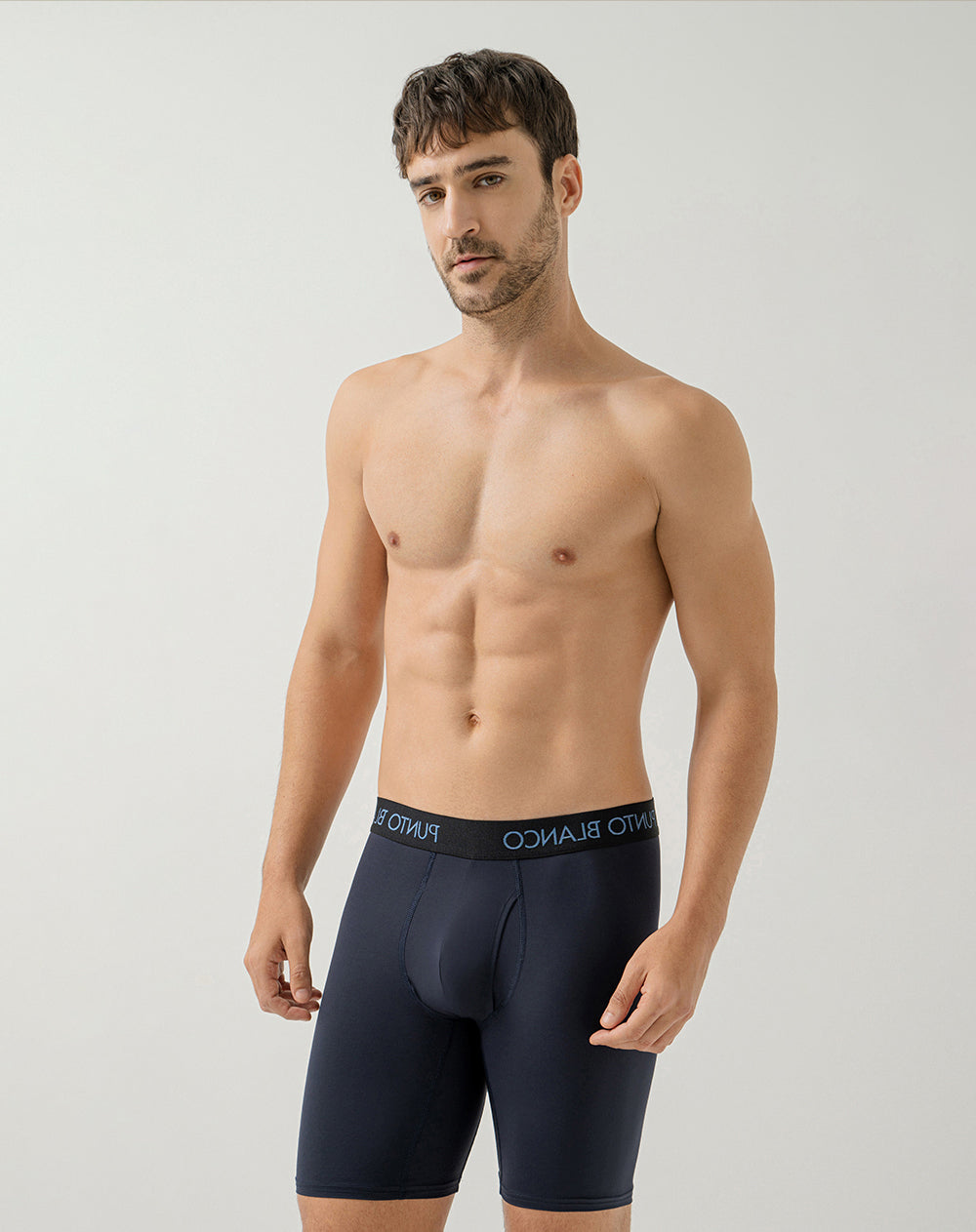 Bóxer deportivo largo microfibra x3unds surtido