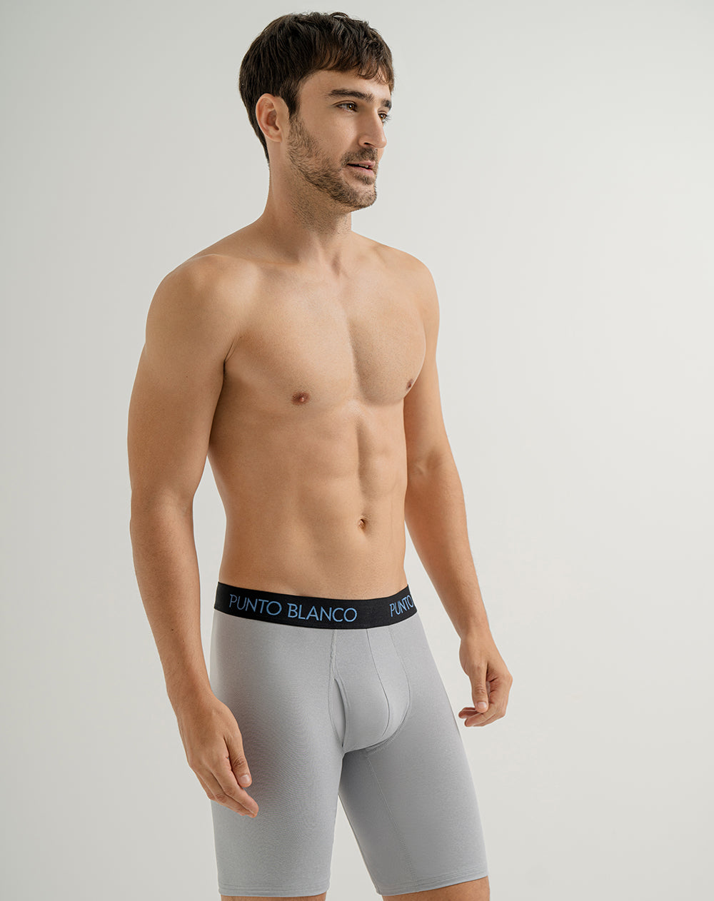 Bóxer deportivo largo microfibra x3unds surtido