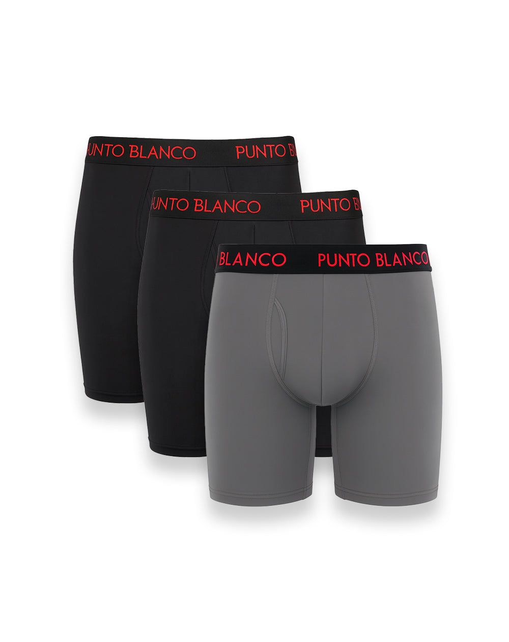 Bóxer deportivo largo microfibra x3unds surtido