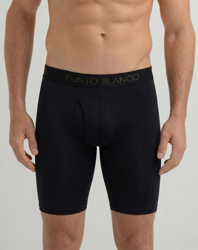 Bóxer deportivo largo microfibra x3unds surtido