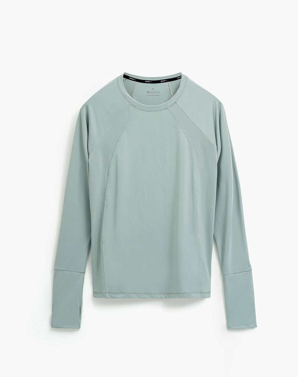 Camibuzo deportivo control humedad verde mujer