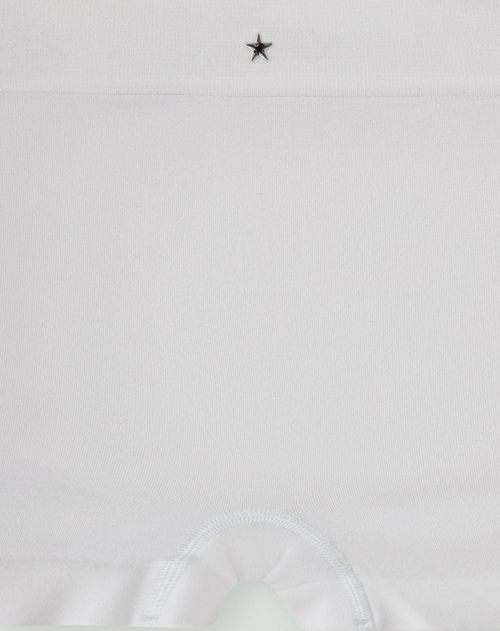 Panty tipo bóxer seamless sin costuras blanco