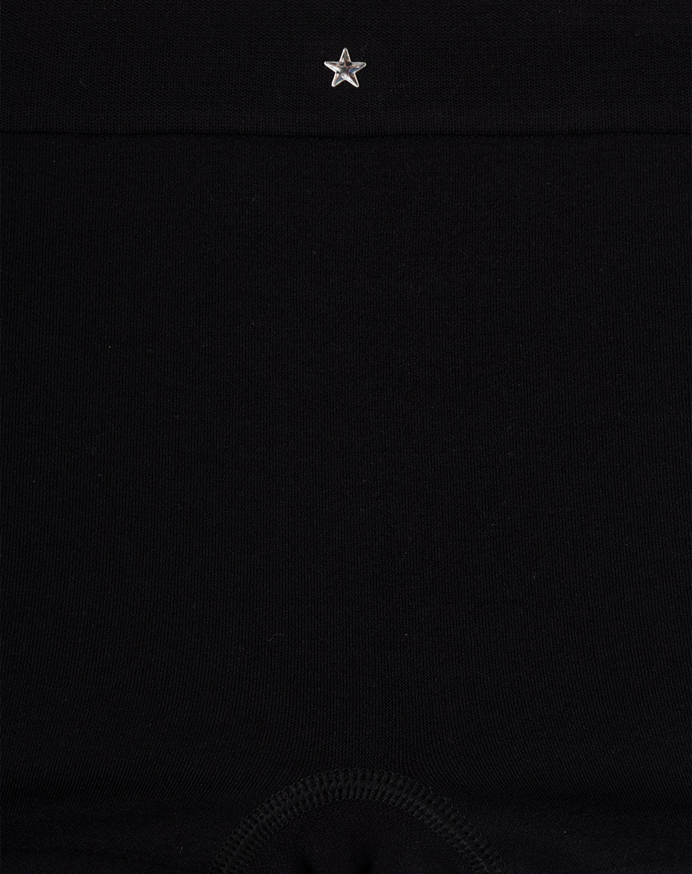 Panty tipo bóxer seamless sin costuras negro