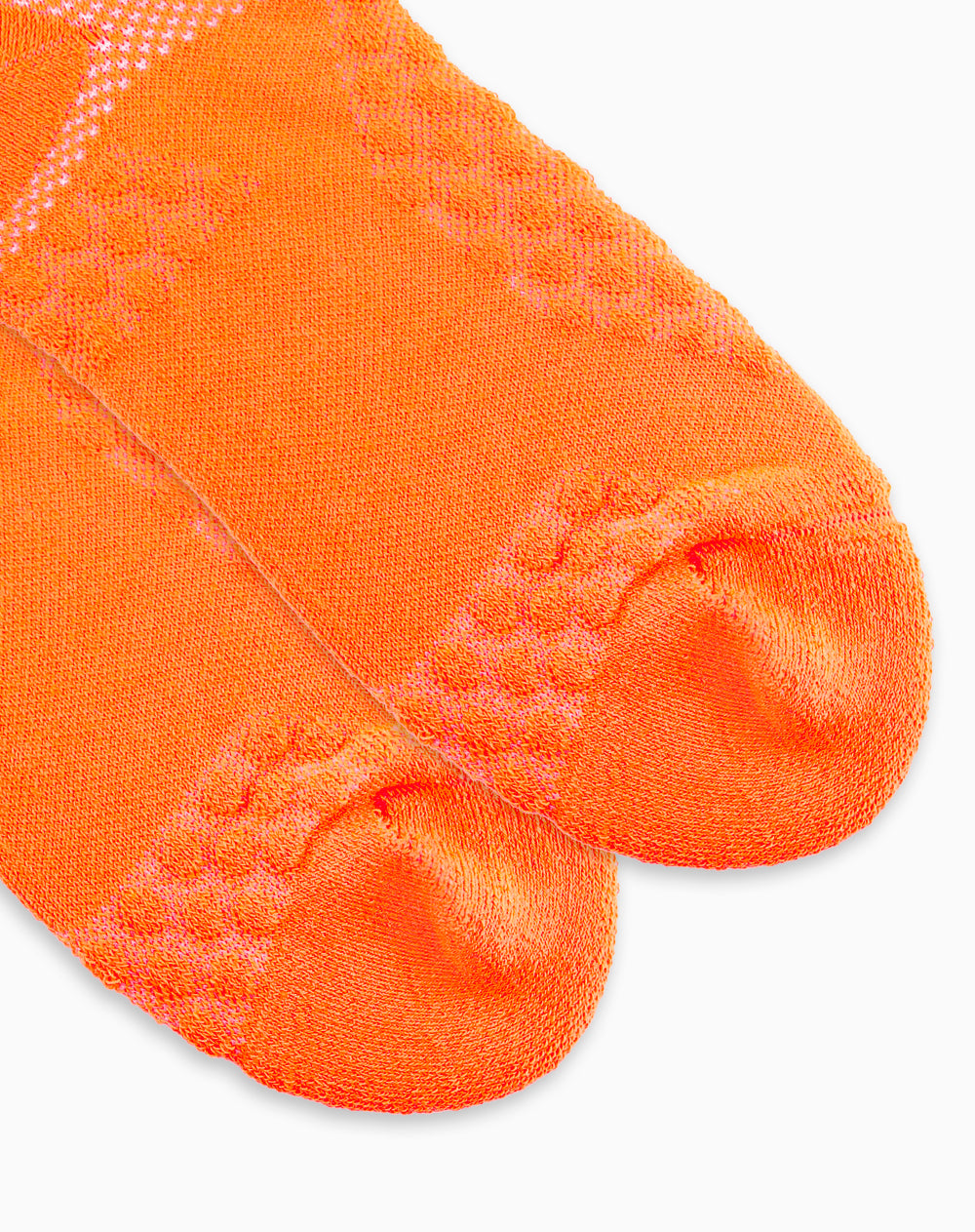 Medias cortas naranja brillante