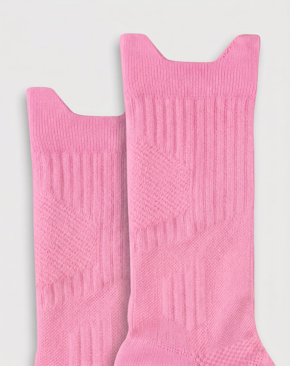 Medias deportivas unisex rosado