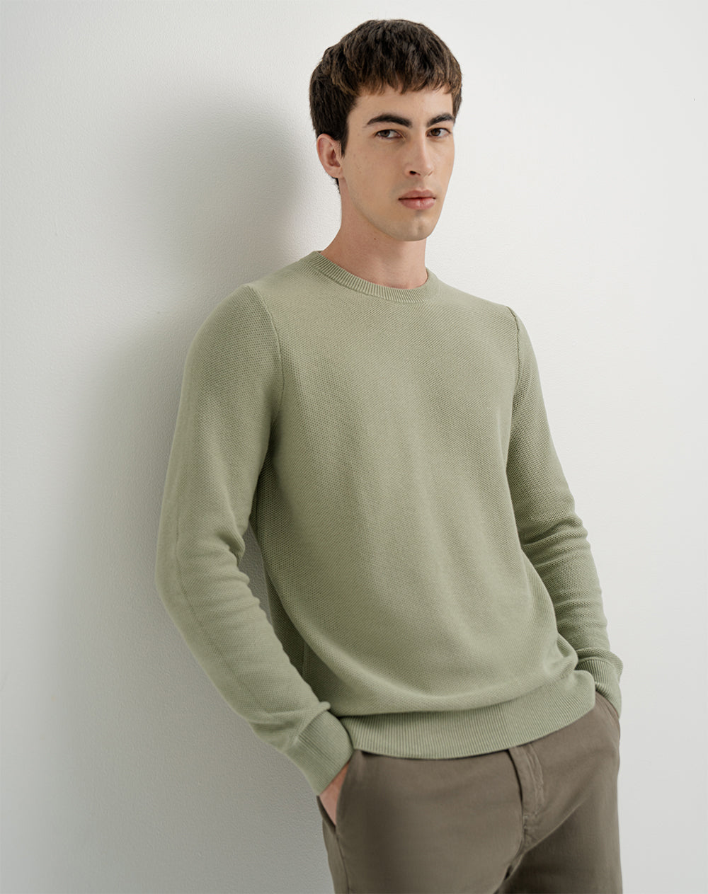 Buzo regular fit verde
