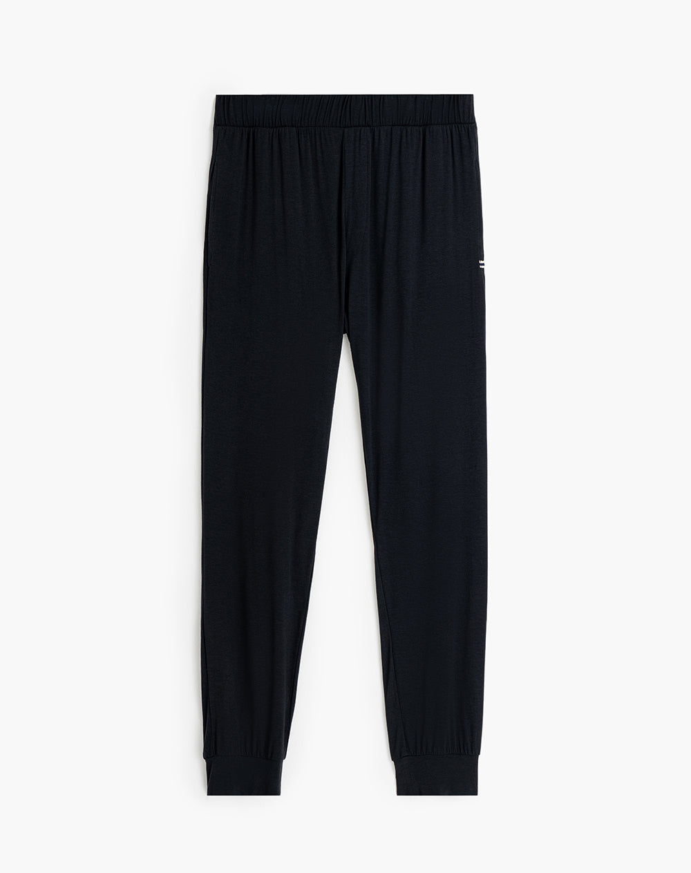 Jogger algodón regular negro hombre