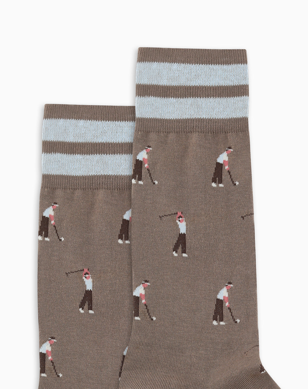 Medias hombre largas cafés