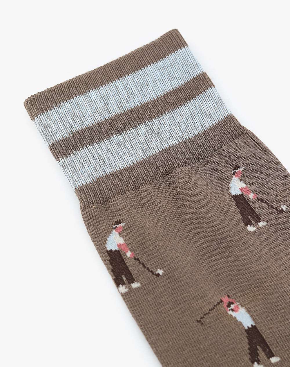 Medias hombre largas cafés