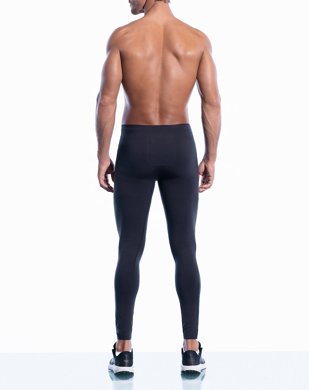 Pantalón skinny fit tiro medio negro