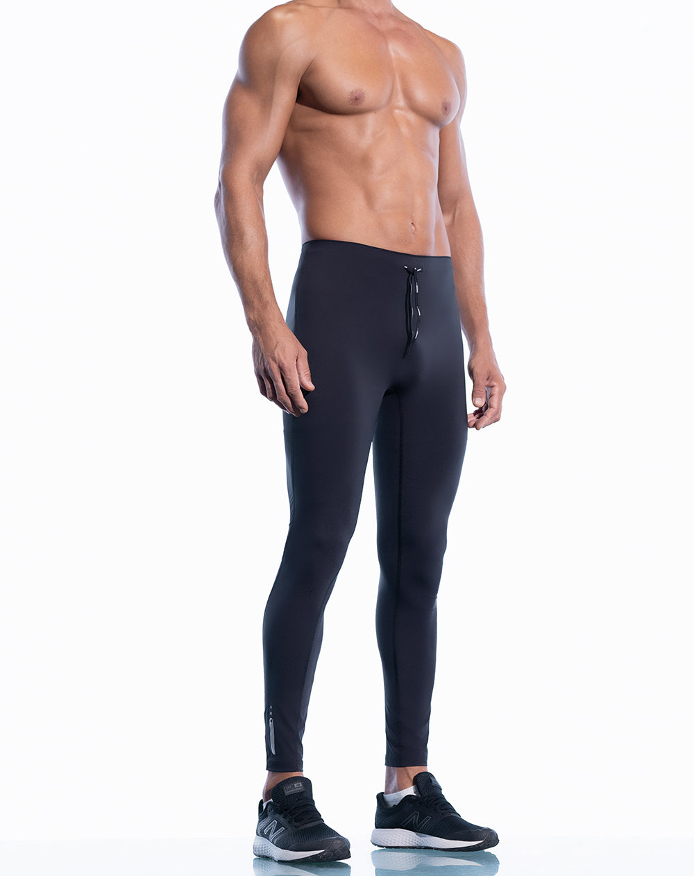 Pantalón skinny fit tiro medio negro