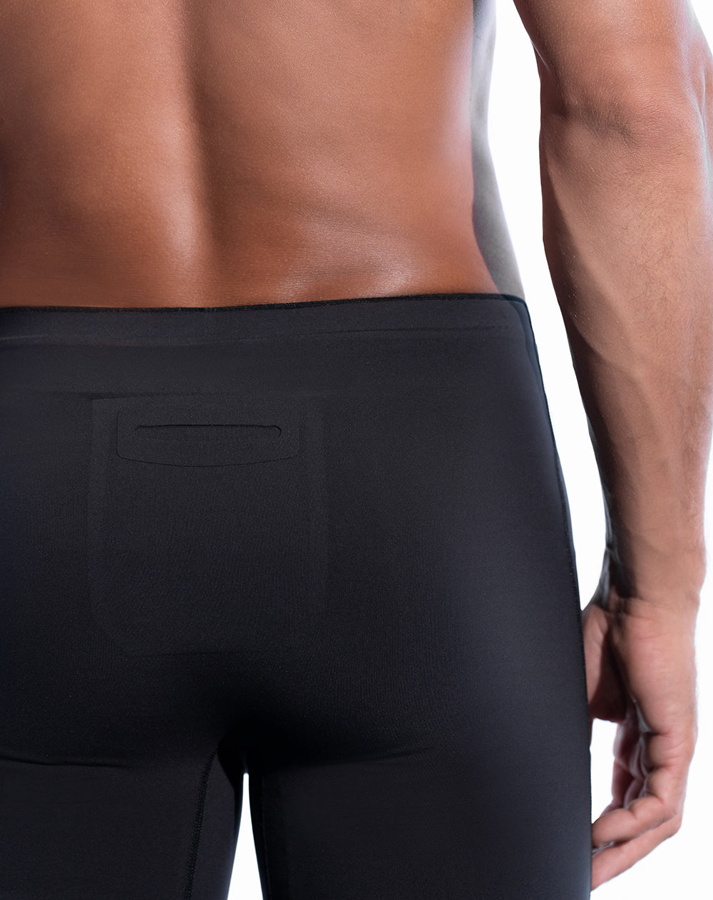 Pantalón skinny fit tiro medio negro