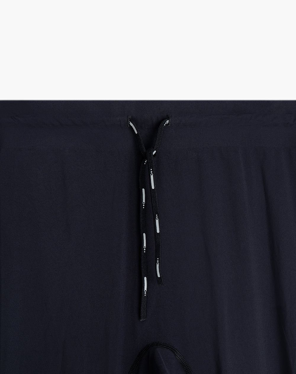 Sudadera deportiva ajustada microfibra negra hombre