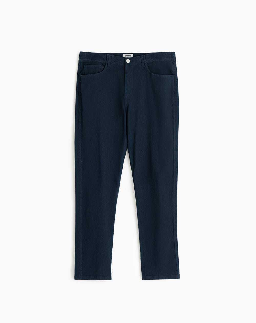 Jean recto regular algodón azul hombre