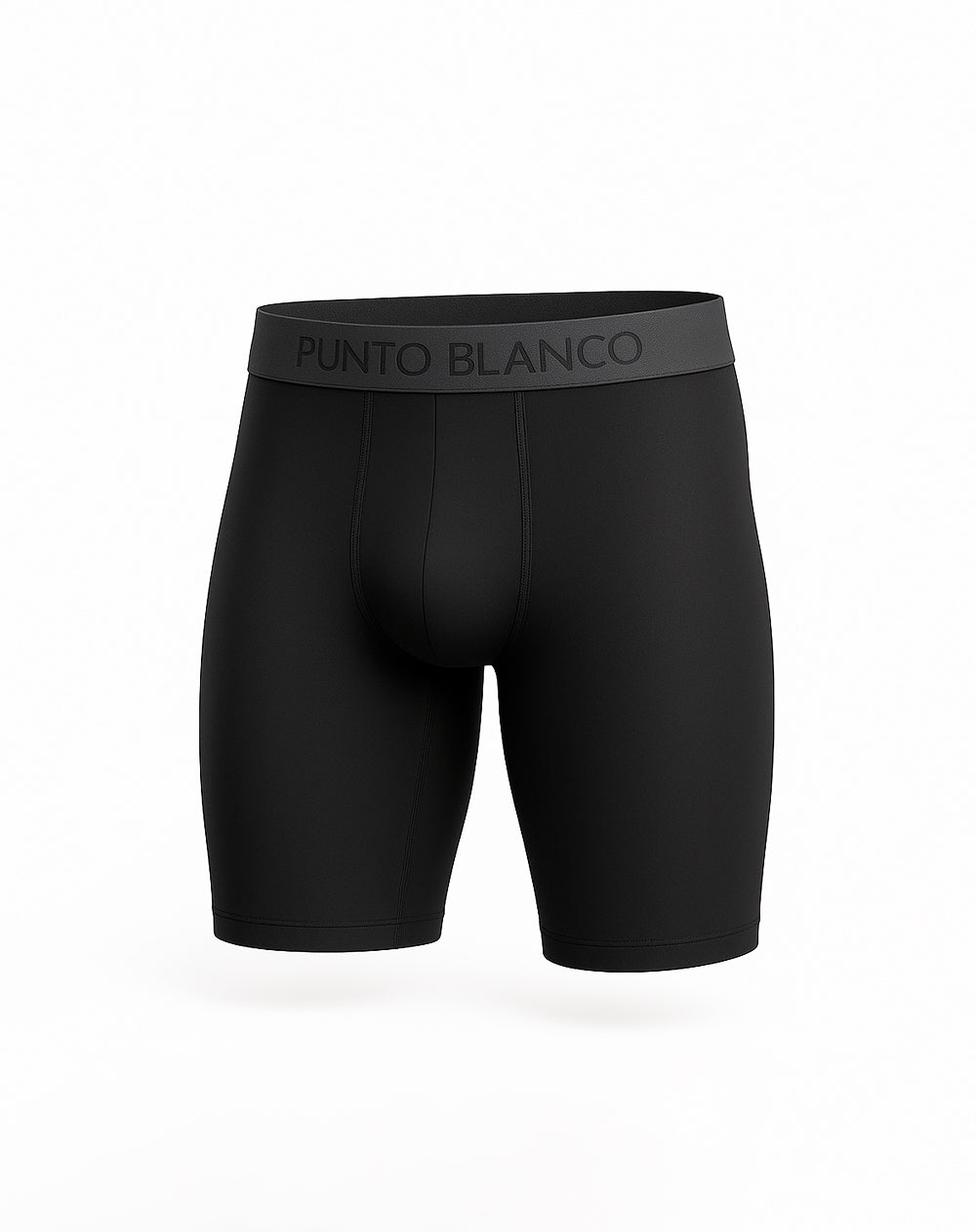 Bóxer deportivo largo microfibra transpirable negro