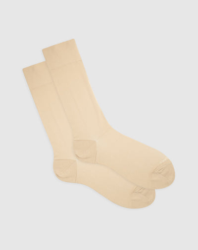 Medias para hombre largas formales caqui
