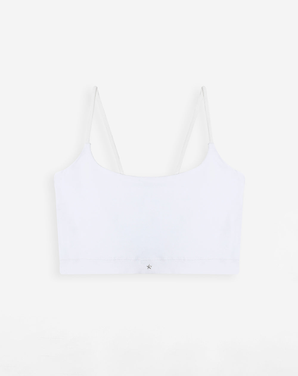 Top soporte alto seamless blanco